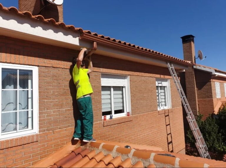 Reparación de canalones en Burgos